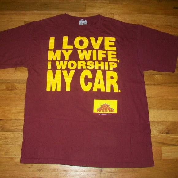 vintage Love Wife Worship Car Home Improvement t shirt - Picture 2 of 5